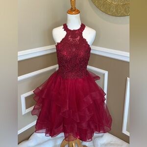 May Queen burgundy size 6
